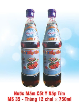 Nước mắm Cốt Y nắp tím